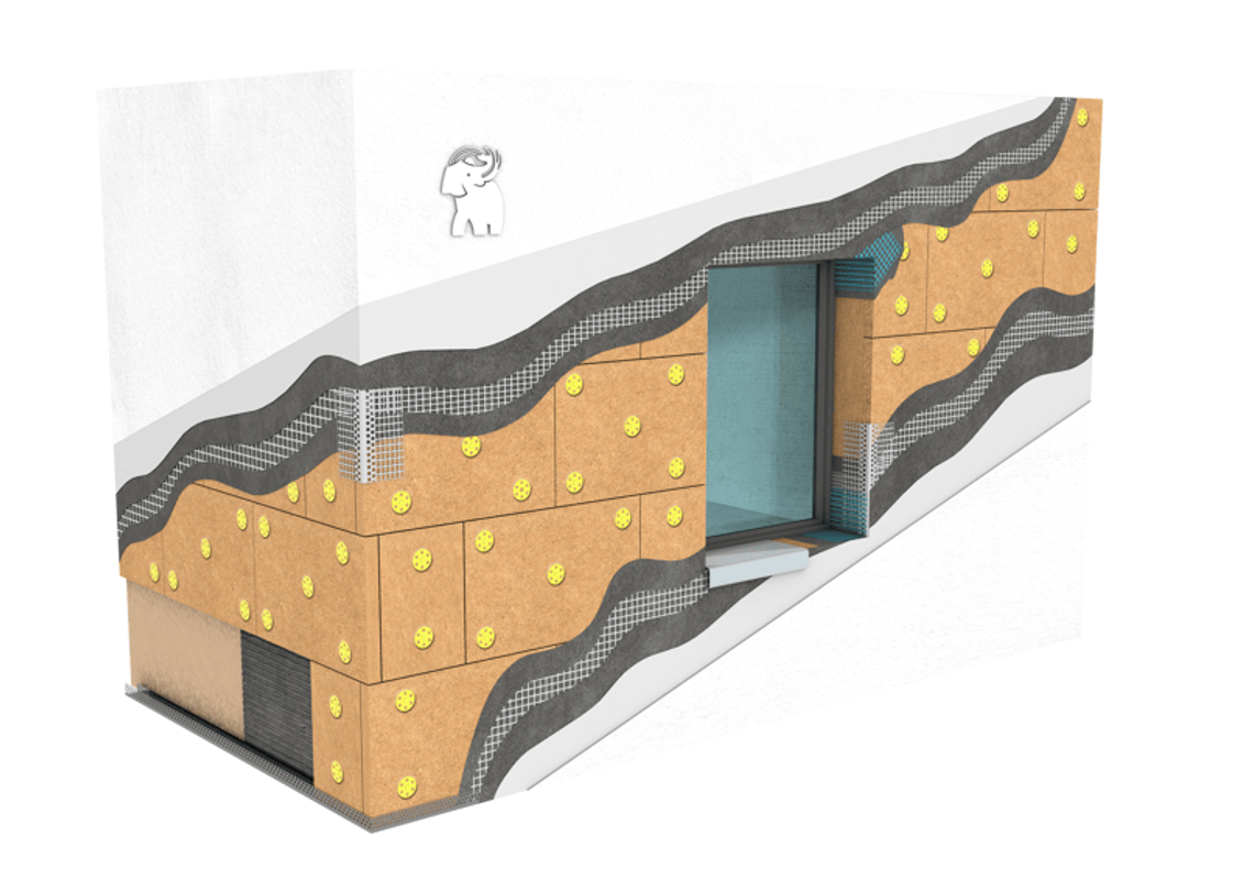 Système d'isolation thermique extérieure (SATE)