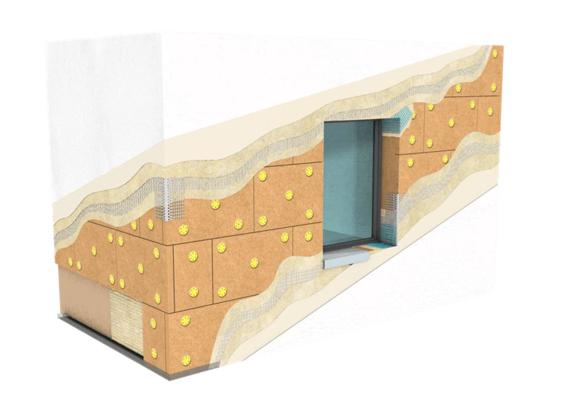 Sistema GECOL TERM SATE Pavawall Acrílico