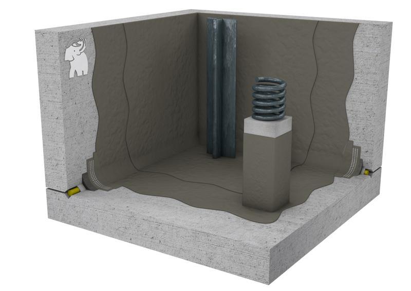 IMPERMEABILIZACIÓN DE FOSO DE ASCENSOR CON MORTERO (L4A)